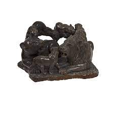 Embracing the Untamed Majesty: Elephants in Stone and Mesmerizing Leopard Stone Sculptures at Criss & Hind African Gallery